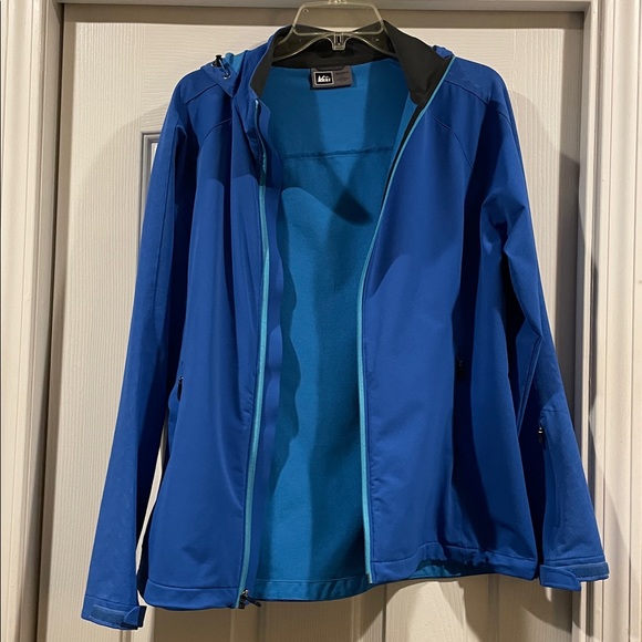REI Women's Vibrant Blue Ski Jacket - Picture 4 of 5